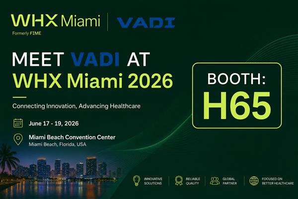 愷得醫材將參加 WHX Miami 2026，誠摯邀請您蒞臨 H65 展位